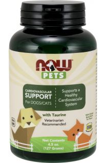 Now Foods, Pets 寵物, 貓狗心血管保健 4.5oz 