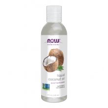 Now Solutions, Liquid Coconut Oil, 4 fl oz (118 ml) 
