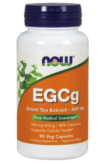 Now Foods, EGCg 綠茶素, 400mg, 90粒 素食膠囊