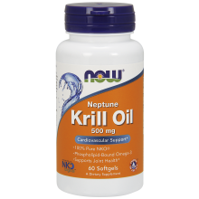 NOW Foods, Neptune Krill Oil, 500mg, 60 Caps