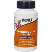 Now Foods, Pycnogenol, 60 mg, 50 Veggie Caps