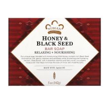 Nubian Heritage, 蜂蜜黑籽香皂, 5 oz (142 g) 
