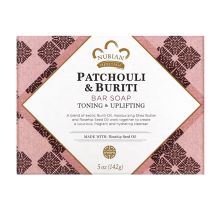 Nubian Heritage, 廣藿香 + 布荔蒂香皂, 5 oz (142 g) 