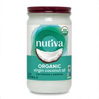 Nutiva 有機冷壓初榨椰子油 680ml (玻璃樽)