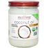 Nutiva Organic Cold-Pressed Extra-Virgin Coconut Oil 414ml (Glass)