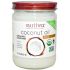 Nutiva 有機冷壓初榨椰子油 414ml (玻璃樽)