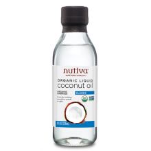Nutiva, Organic Liquid Coconut Oil, Classic, 8 fl oz (237ml)