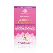 Nutricelebrity, NutriFlora-Pro Superior Vaginal Care and Urinary Tract Health Women's Probiotic, 30 Veggie Caps 