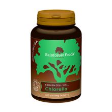 Rainforest Foods, Organic Chlorella Tablets, 500mg, 300 Tablets
