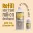 Salt of the Earth, Amber & Sandalwood Roll-On Refill 525ml
