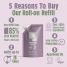 Salt of the Earth, Clary Sage and Mint Natural Roll-On Refill 225ml