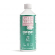 Salt of the Earth, Pure Aura Melon & Cucumber Natural Deodorant Spray Refill 500ml