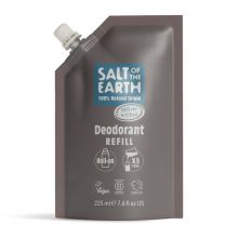 Salt of the Earth, 香根草和柑橘味滾珠式天然香體劑 補充裝 225ml