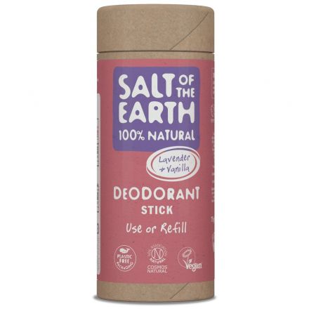 Salt of the Earth, Lavender & Vanilla Deodorant Stick 75g - Use or Refill
