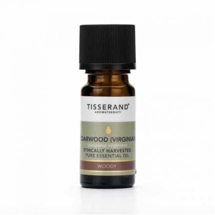Tisserand Aromatherapy, 維吉尼亞雪松精油 (合乎道德收割) 9ml