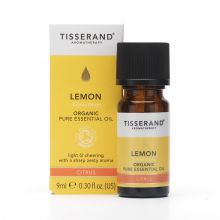 Tisserand Aromatherapy, Lemon Organic Pure Essential Oil, 9ml