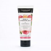 Tisserand Aromatherapy, The Hand Cream – Rose and Geranium Leaf 75ml