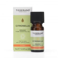Tisserand Aromatherapy, Citronella Organic Pure Essential Oil, 9ml