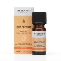 Tisserand Aromatherapy, Grapefruit Organic Pure Essential Oil, 9ml