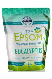 Ultra Epsom, 高級尤加利瀉鹽 (愛生鹽) ，2 lbs