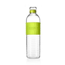 Vatiri O'Roy handmade glass bottle - Green