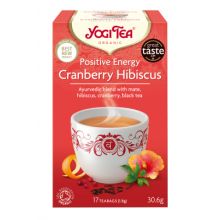 Yogi Tea Positive Energy Cranberry Hibiscus 17 Bags