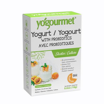 Yogourmet Yogurt 酸奶酵母粉 (含益生菌) 3g  (1盒6包裝)