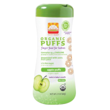 Happy Baby Organic Apple Puffs 60g (2.1 oz)